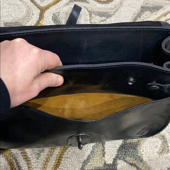 💕Patricia Nash black leather large crossbody bag - Picture 13 of 16